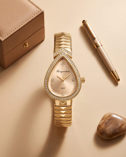 Oceania Hub Women Luxury Teardrop Bracelet Watch