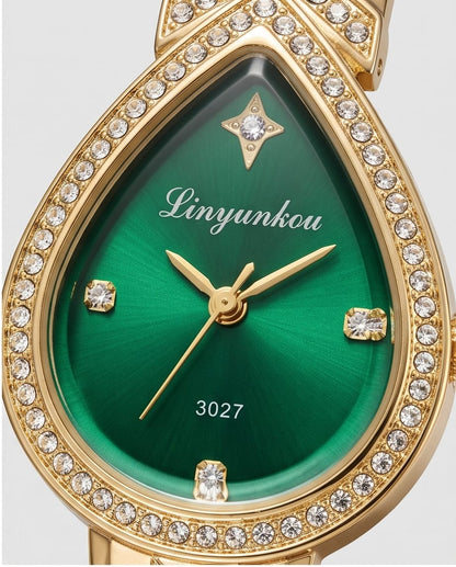 Oceania Hub Women Luxury Teardrop Bracelet Watch