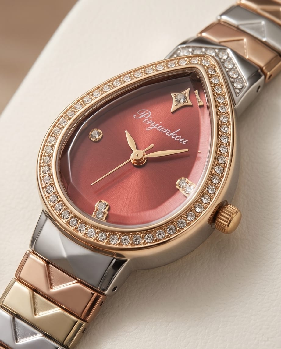 Oceania Hub Women Luxury Teardrop Bracelet Watch