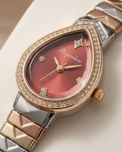 Oceania Hub Women Luxury Teardrop Bracelet Watch