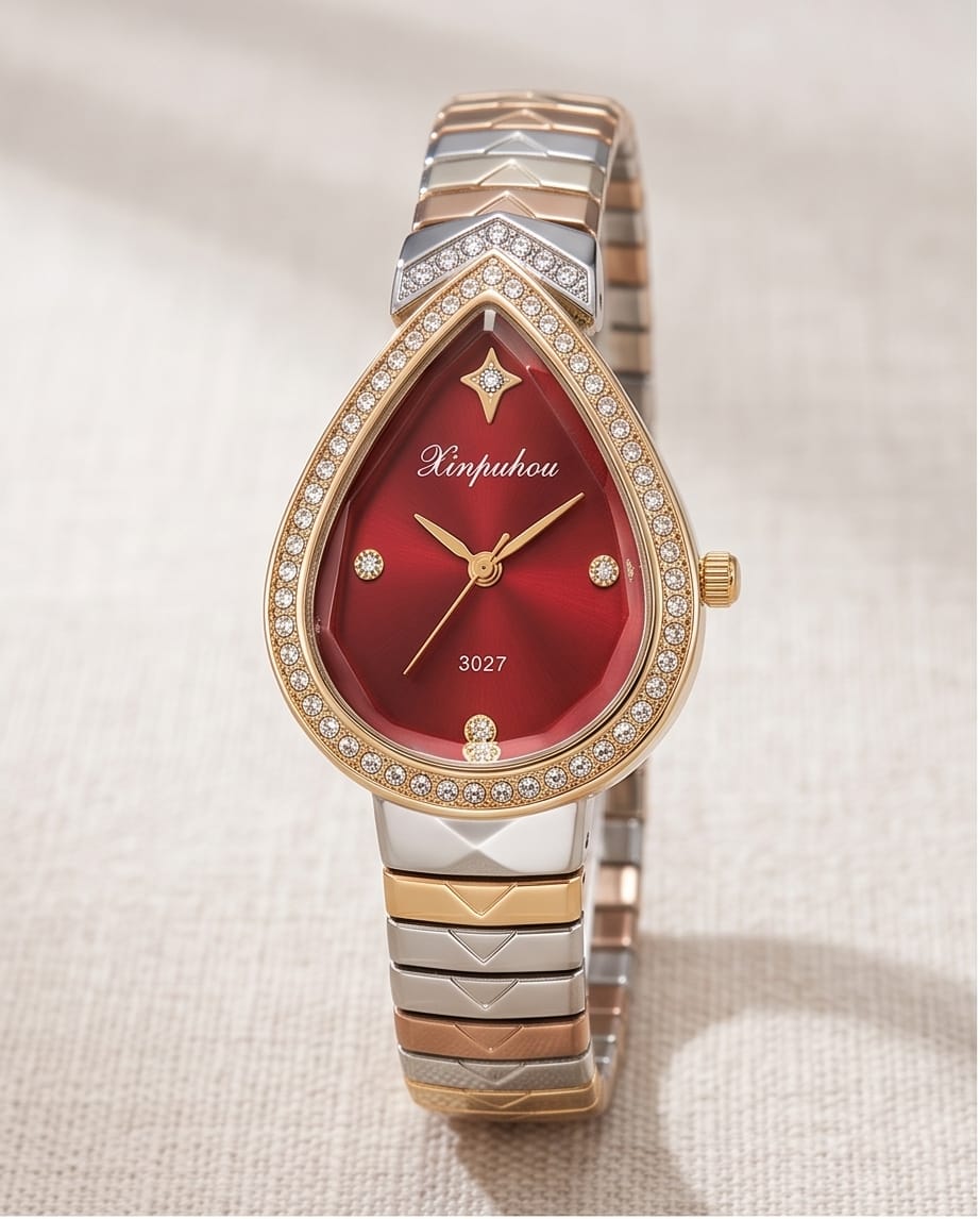 Oceania Hub Women Luxury Teardrop Bracelet Watch