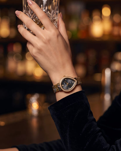 Oceania Hub Women Luxury Teardrop Bracelet Watch